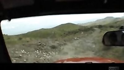 Wild Country Love-Making - 2 Handsome Men, Muscular Thighs and a Hot Car