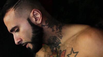 American Bad Boys Muscle Up with Two Sexy Stallions in a Sandwich