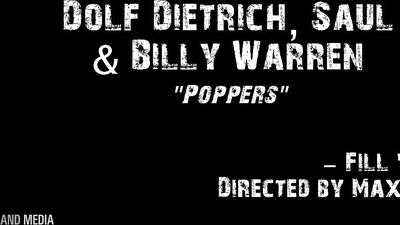 Raw Deal: Dolf Dietrich, Saul & Billy Warrens Gay Porn Bareback Trio