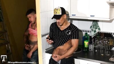 Neighborly Affection: Gay Porn Video featuring Goran & Nicolas Taximan