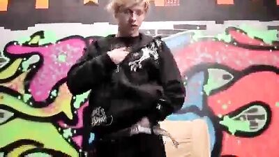 Blonde Strippers Charming Masturbation and Dance Routine