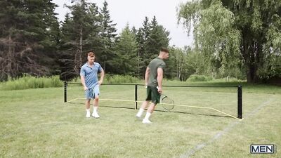 Shoot the Ball: A Gay Porn Video with Malik Delgaty and Tim James - Foot Fetish Model, Grand Slam!