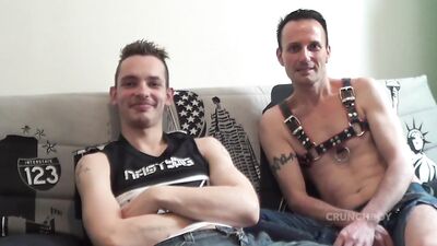 Gonzo French Porn - Father Banged by a Big Dildo by a 20-Year-Old Twink