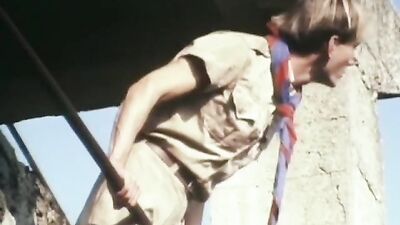 Campfire Chaos: Secret Scout Crew Meets Wild Passion