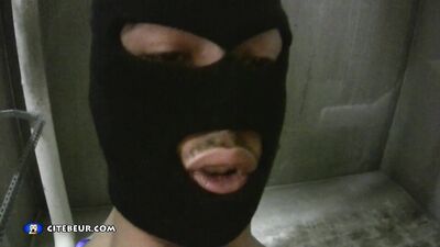 Arabian Straight Man with an Outsized Caliber Tames a Young Seafarer