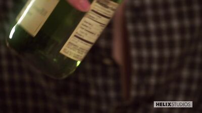 Young and Nerdy Gay Couple Celebrate Their First Valentines Day Together with a Night of Passionate Love Making