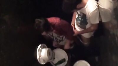 Unforeseen Encounters in the Mens Room: A Gay Porn Video