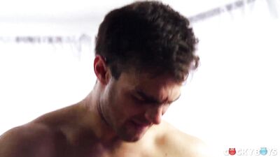 Matthews Muscle: Gabriel Clark Fills His Circumcised Hole!