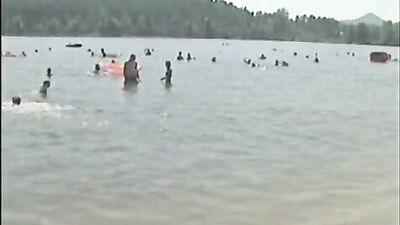 Young Guy Getting Assaulted by Two Toughies in the Squat