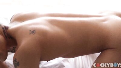 Brun Ténébreux and the Dark-Haired Virgin: A Gay Porn Romance with Pierre Fitch and Darius Ferdynand