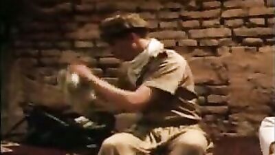 Blonde Stag Saloons Fucked by Two Arab Gay Pals