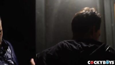 Muscle Men in the Sand - Gay Porn Video