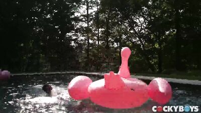 Gay Porn Stars Damian Black and Dillon Rossi: The Bad Boy CockyBoys Duo!