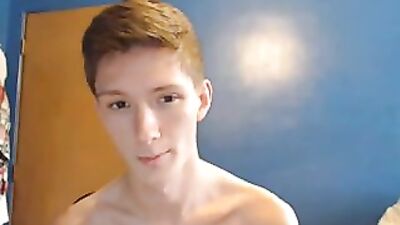 Young Brunette Webcam Boy Exposes His Assets