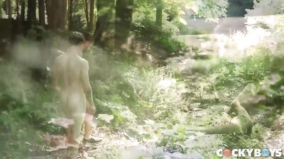 Forest F**k: Tayte Hanson Gets Seduced by Adam Ramzi