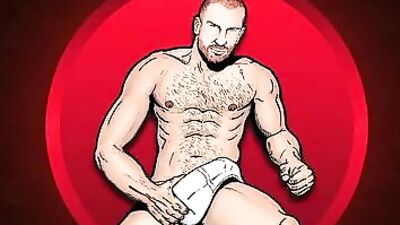 Gangbanged by the Brutal Latin Beefcake - Andys Raw Fuck in the Muscle Room