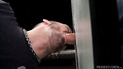 Glory Hole Public Toilet Suck Fest: A Gay Porn Video