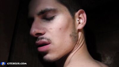 Neighborhood Whore Gets Fucked in a Secret Spot by a Bearded Man.