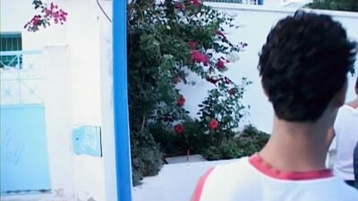 Gag Reflex: Young Arab Sucks a Fat Cock in Short Tight Lycra