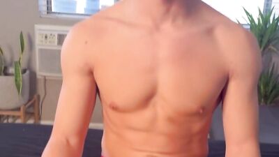 A sexy firefighter and his partner get hot and heavy during a call at the station.