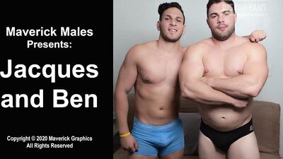 Two buff dudes, Joey and Brad, meet on a construction site. They hit it off right away and start fucking like animals in the back of their truck.