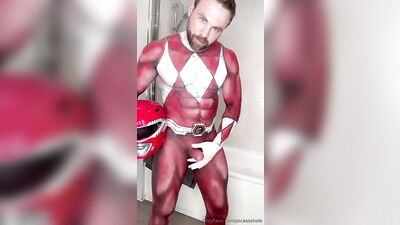 Rebooting the Power Rangers franchise, this time with a twist! Get ready for "Red's Body Paint Adventure" where our hero must save the day while navigating his way through a world of passion and paint.
