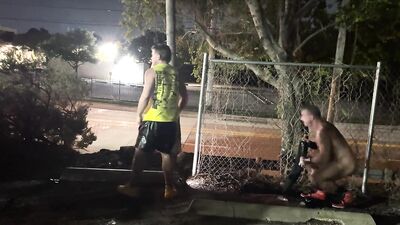 Gay Porn Video: Ray Dalton & Sparky Baxter - Foot Field Cruising