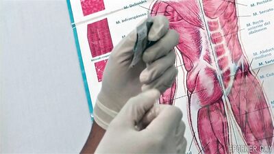 Sexual healing with a twist - A medical practitioner and his willing patient explore anal pleasure like never before