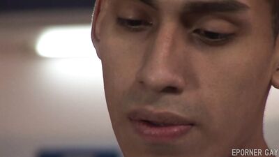 After an alcohol-fueled night out, two friends decided to go home and blow off some steam. As they undressed, their sexual tension became too much for one of them to handle - he had to have his best friend's cock inside him RIGHT NOW. So he did. And