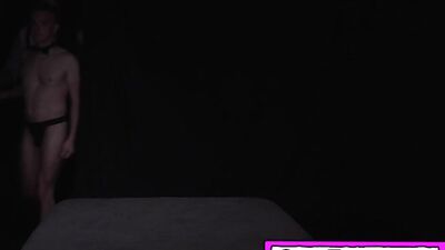 "Bid for the hottest boy toy, as he gets fucked into submission by a ruthless master!"