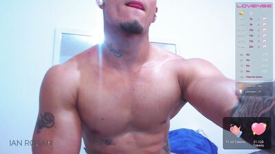 Gay pornstar James Deen shows off his incredible cock and asshole in hot anal action with studly Brent Everett.