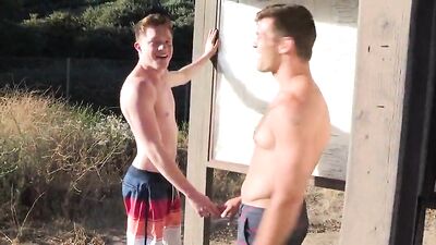 Young, Handsome and Ready to Bareback - American Models First Anal Experience