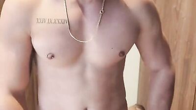 Mexican man licking and fucking Argentinian stranger in a hotel room.