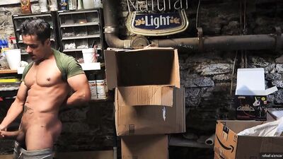 Hardcore Tool Shed Fucking - Rafael Alencar & Declan Blake