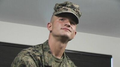 First-Time Anal: Military Man Gets Sucked