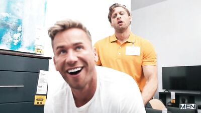 Sumner Blayne & Dom King – Sneaky Showroom Fuck