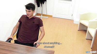 Young Straight Guy Needs Cash, Auditions for Gay Porn Casting