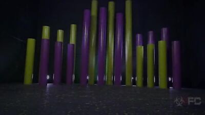 Unbridled anal worship by a rough male in a gay libertine club: brutal domination and submission.