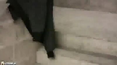 Beur gets fucked by a black in the citys basement