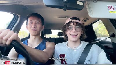 Lost in nature, we discover our true passion. A twink and his stud exploring their wild side.