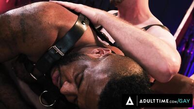 MASCULINE MENACE - Musclebound Brute Kai Largo Pummels Pristine Prince Into Submission! Bondage, Whipping, and Fisting Ensue!