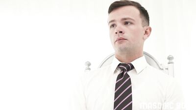 Twink Tied Up by Hunky Dad: A MasonicBoys Adventure