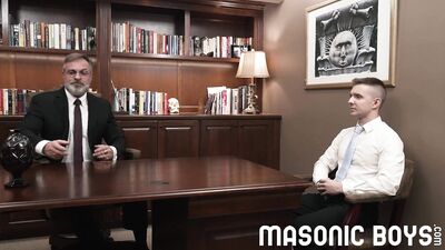 Experienced gentleman indulges in a wild threesome with two young and eager companions.