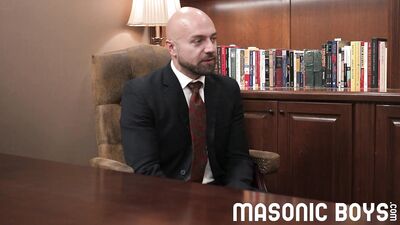 Rewritten as: Explorative Ejaculation: Adam Snow and Logan Cross in Masonic Masturbation