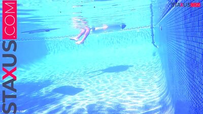 Two Twinky Twinz Unleash their Tidal Wave of Love in the Swimming Pool