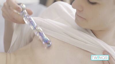 Gay For Pay: Three Sexy Guys In Bed, Taking Turns On A Twinky Bottom!