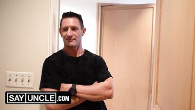 My Daddys Loving Stepson Just Cant Keep His Hands Off His Rock-Hard Dick