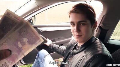 BIGSTR - He Gives Him A Ride To Where Ever He Wants To Go Then He Rides His Dick As A Thank You