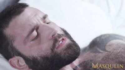 MASQULIN Bearded Inked Markus Kage Barebacked By Alex Mecum