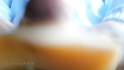 GUY fucked rubber masturbator introducing fagot